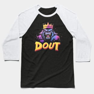 Crazy Cool Monkey Baseball T-Shirt